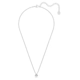 Swarovski collana con pendente cristallo trilliant bianco 5628352 Variante1