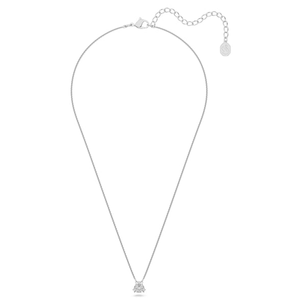 Swarovski collana con pendente cristallo trilliant bianco 5628352 Variante1