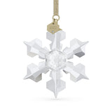 Swarovski decorazione 2022 fiocco di neve con cristalli sfaccettati 5615387