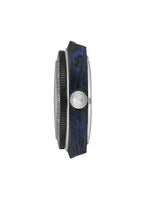 Orologio Tissot uomo automatico cassa in acciaio quadrante nero cinturino in gomma azzurro T1454079705701 Variante2