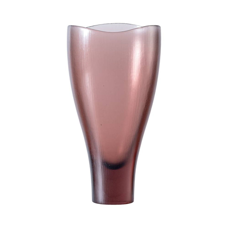 vaso venini battuti edizione numerata color rosa cipria in vetro soffiato di Murano 516.01