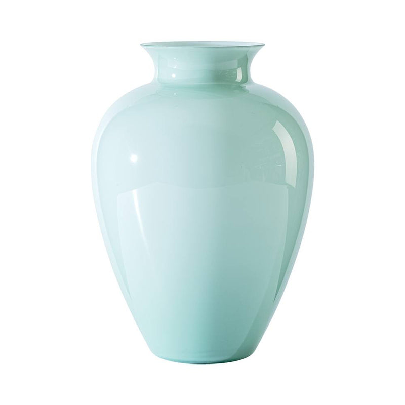 vaso venini labuan grande color verde rio in vetro soffiato di Murano 706.62