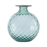 vaso venini balloton grande color verde rio in vetro soffiato di Murano 100.18
