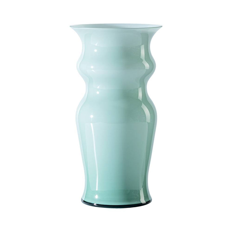 vaso venini odalische piccolo color verde rio in vetro soffiato di Murano 706.80