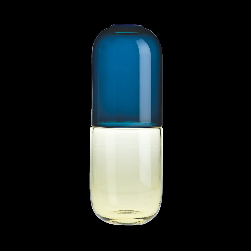 VENINI Happy Pills Testosterone orizzonte/pagliesco in vetro soffiato di Murano 027.29