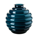 VENINI Vaso Deco Blu in Vetro Soffiato di Murano 707.10