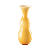 VENINI Vaso Pigmenti Giallo Ambra in Vetro Soffiato di Murano 516.85