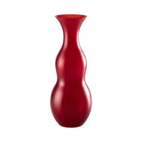 VENINI Vaso Pigmenti Satin Rosso in Vetro Soffiato di Murano 516.86