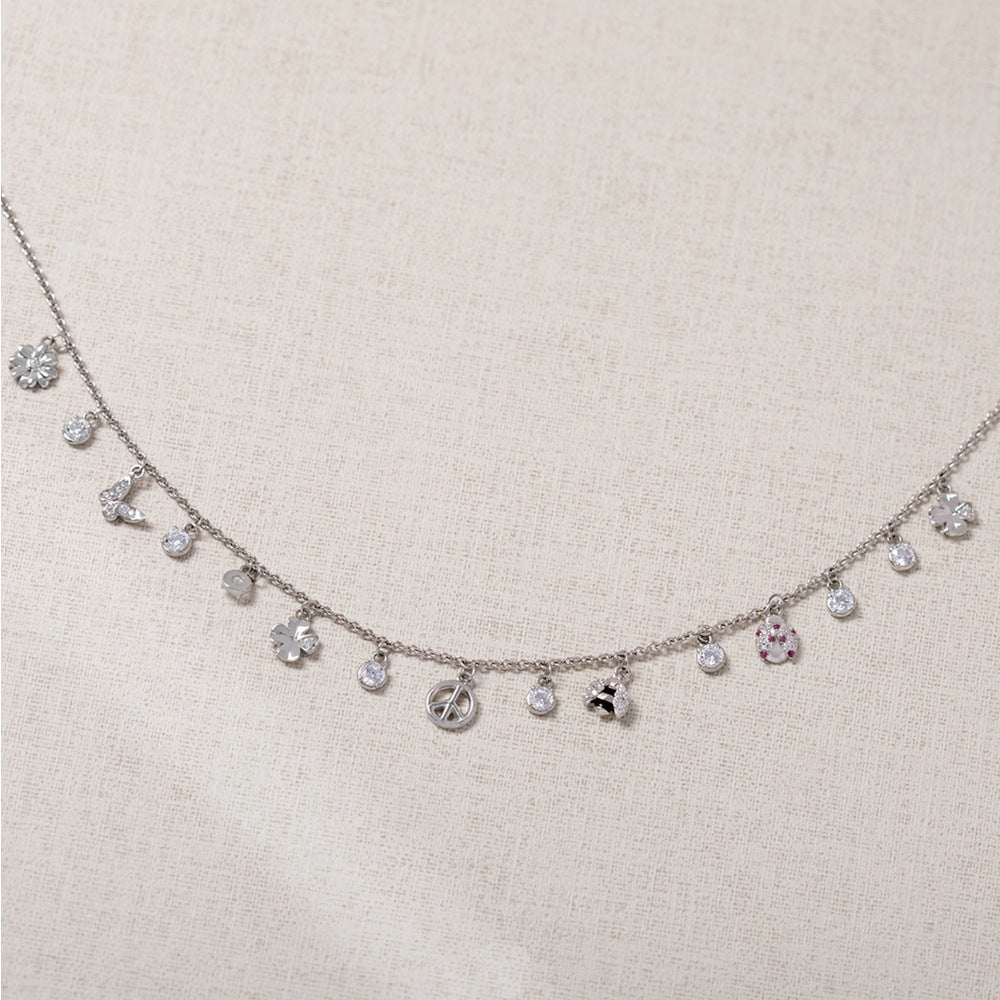 Rosato Collana Donna In Argento 925 - Collezione Storie, RZC016, Personalizzabile Con Ciondoli, Gioiello Italiano Di Design - 2