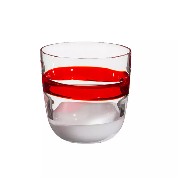 Bicchiere Carlo Moretti I Diversi Rosso 8.6x8.8cm 14.202.2