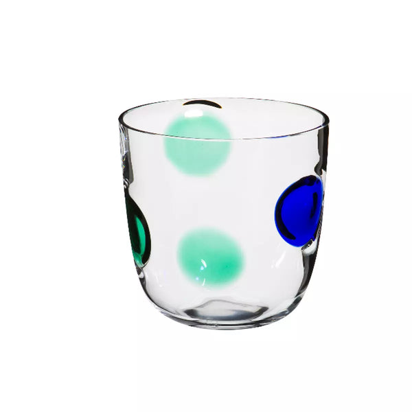 Bicchiere Carlo Moretti I Diversi Verde e Blu 8.6x8.8cm 12.202.5
