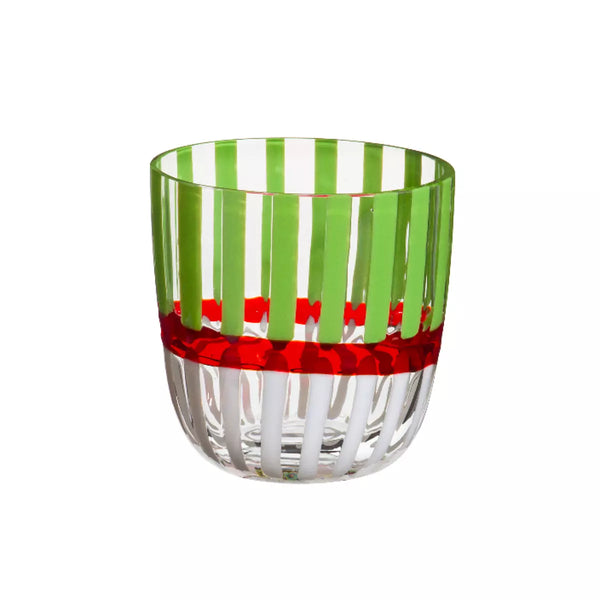 Bicchiere Carlo Moretti I Diversi Verde e Rosso 8.6x8.8cm 14.202.3