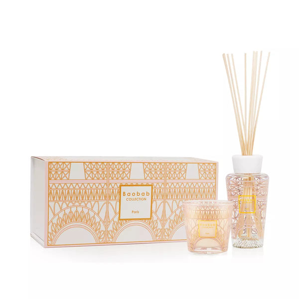Gift box BAOBAB Cities Paris Rosa Cipria e Oro Floreale con note di Glicine - Mimosa - Tiglio lifestyle 2