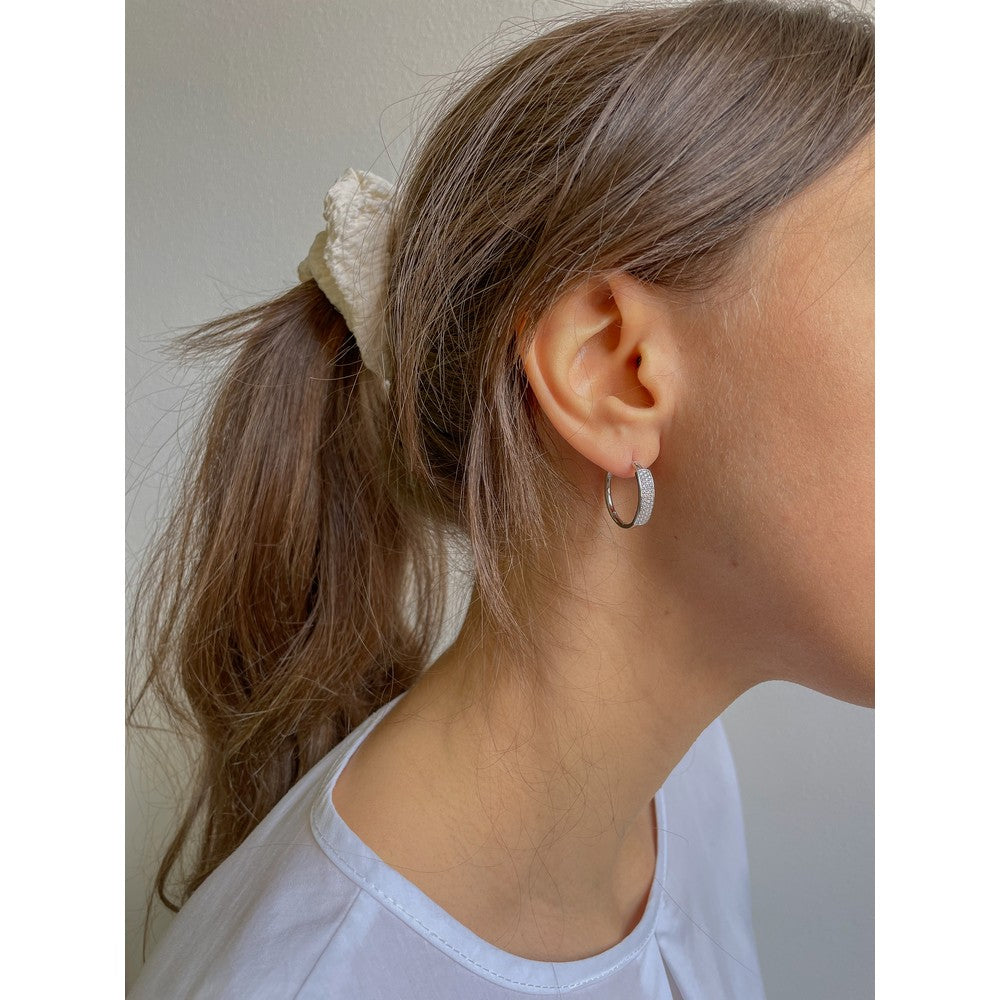 Engelsrufer Orecchini Windrose In Argento 925 Con Zirconi Sintetici - Cod. ERE-WINDROSE-ENP-ZI - 3