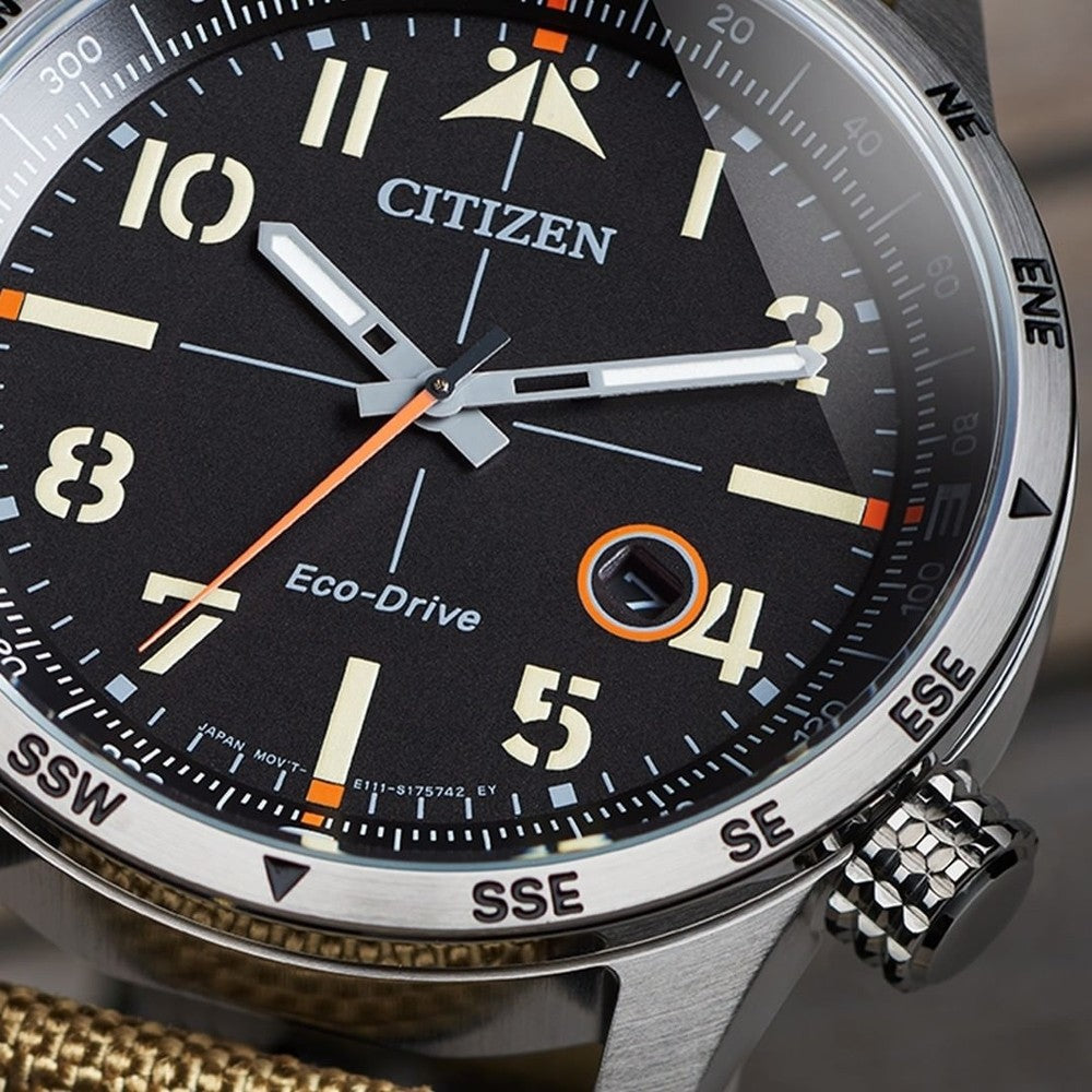 Orologio Citizen Aviator Nero BM7550 10E