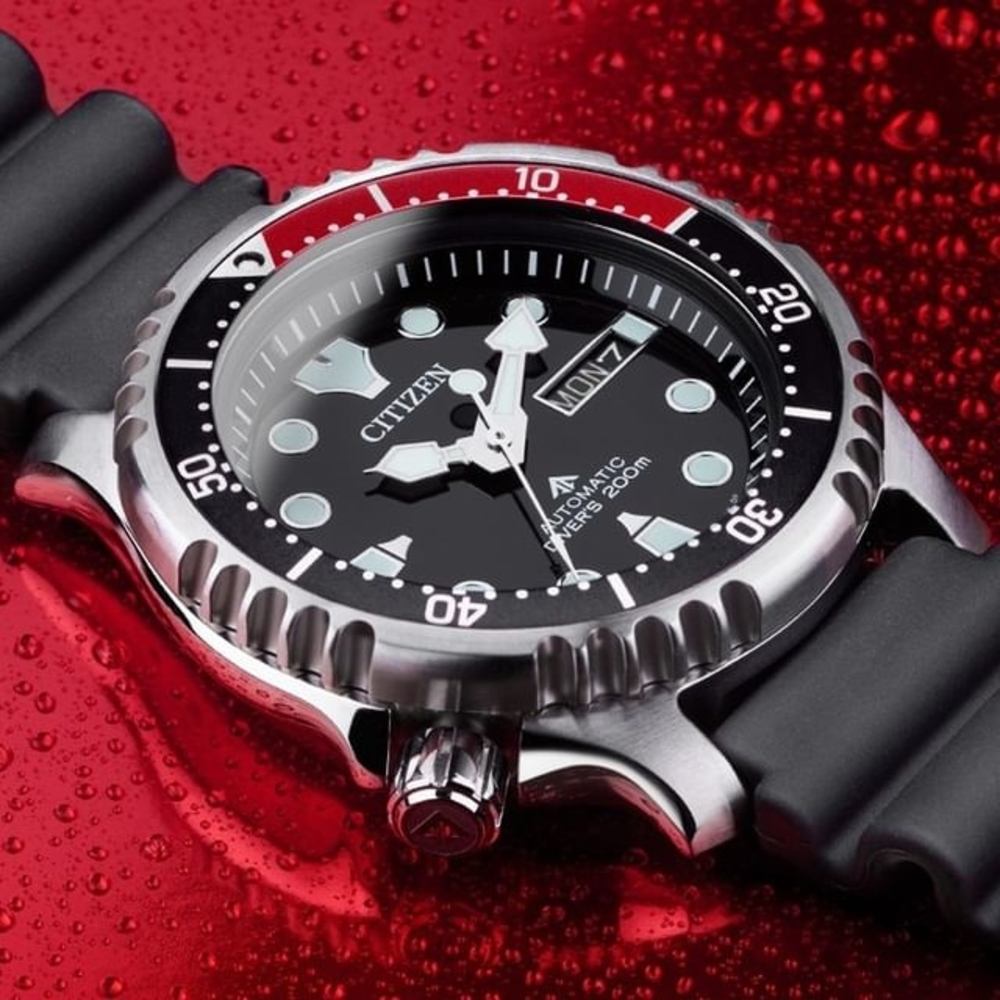CITIZEN Uomo Diver's 200 Nero NY0085-19E – ALFYO