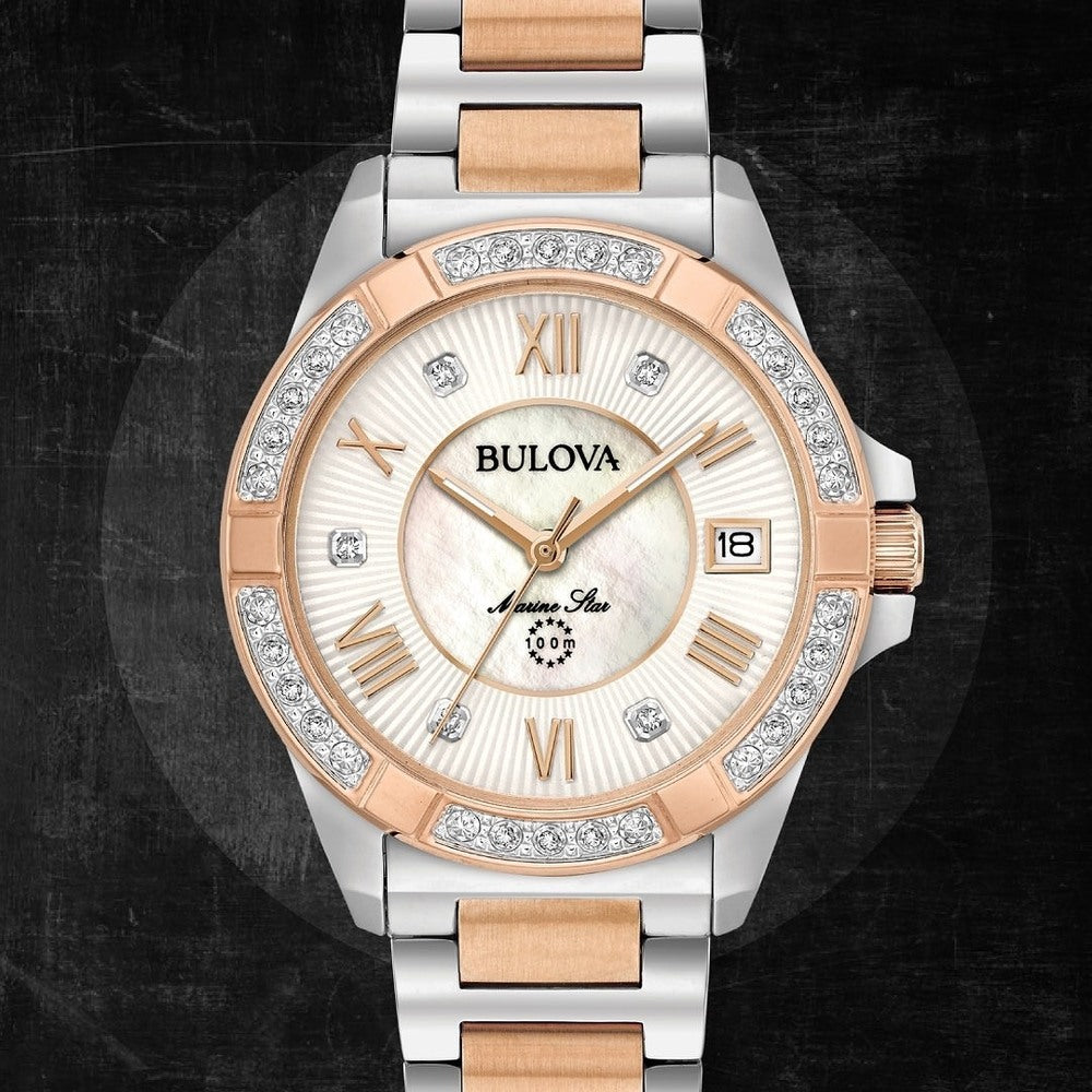 BULOVA Donna Marine Star Bianco 98R234 ALFYO