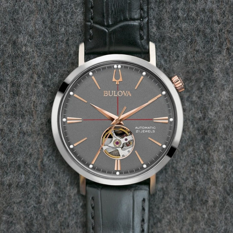 BULOVA AEROJET AUTOMATIC 98A187 BULOVA AEROJET AUTOMATIC 98A187