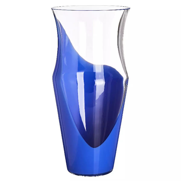 Vaso Carlo Moretti Monocromo Blu 37.5x16.5cm 1852.LP