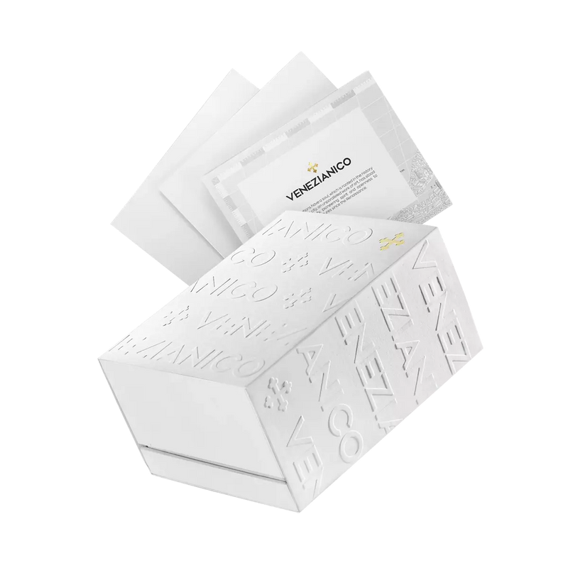 Orologio Venezianico Nereide Ceramica Bianco 4521531C cinturino in acciaio lucido e satinato dettaglio 6